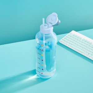 Butelki wody Tupperware Eco+ Aquavibe Bottle White | DHGAE-5906