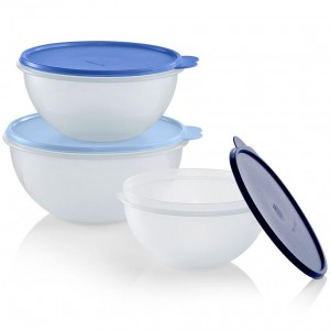 Refrigerator Storage Tupperware Wonderlier Bowl 3-pc. Set sIce Cube | DHCVM-5396